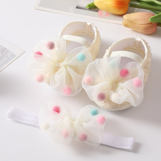 Fashion Personalized Bow Princess Shoes