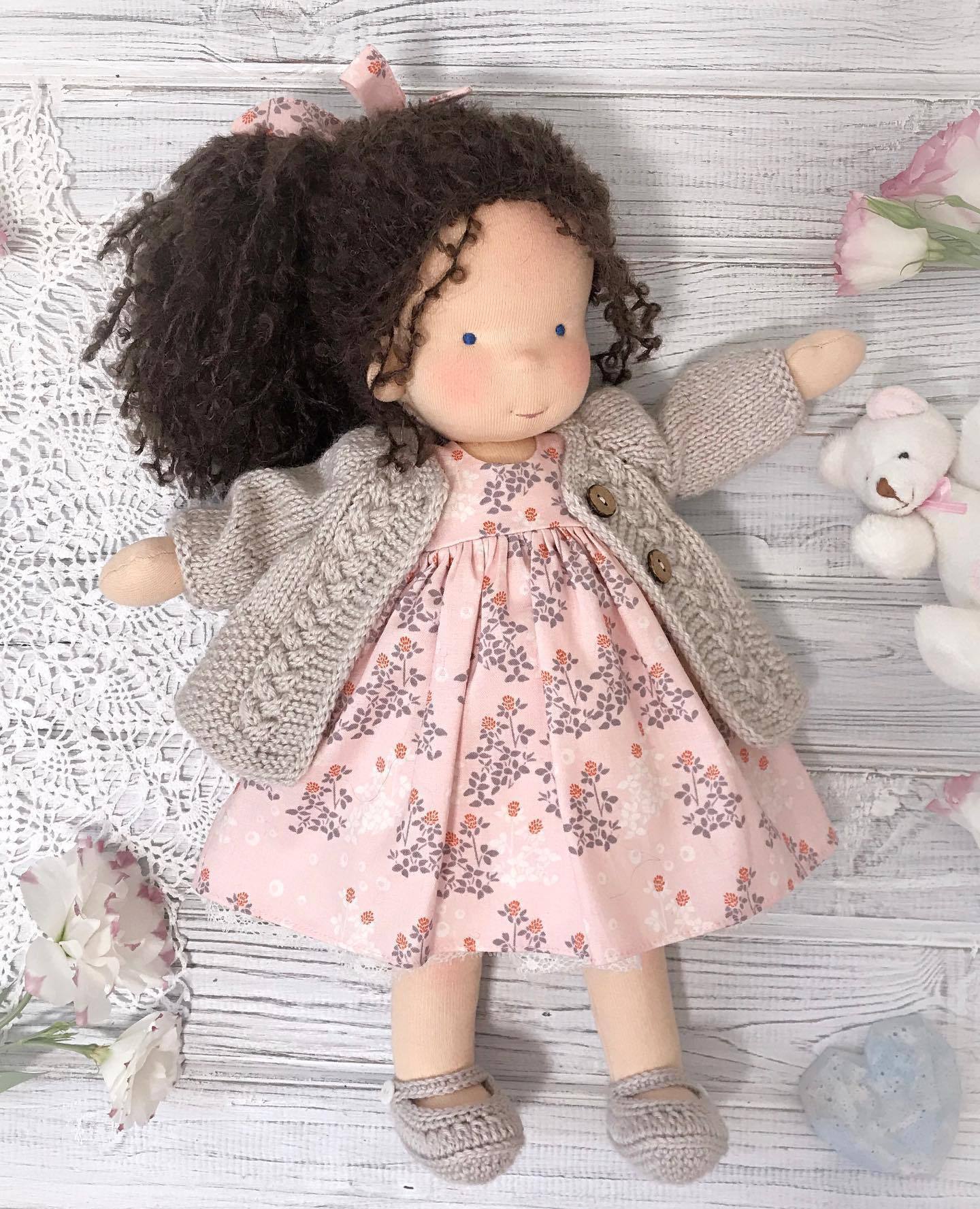 Waldorf Handmade Plush Doll Children's Toy