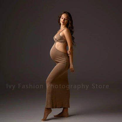 Pregnant Woman Clothes Strap Vest Cool Suspender Long Skirt