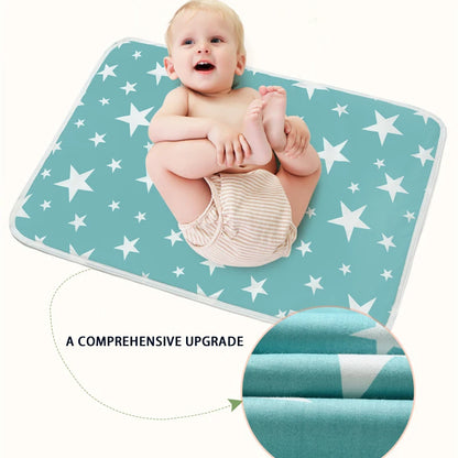 Baby Changing Mats Diaper for Newborn Cotton Waterproof Changing Pats