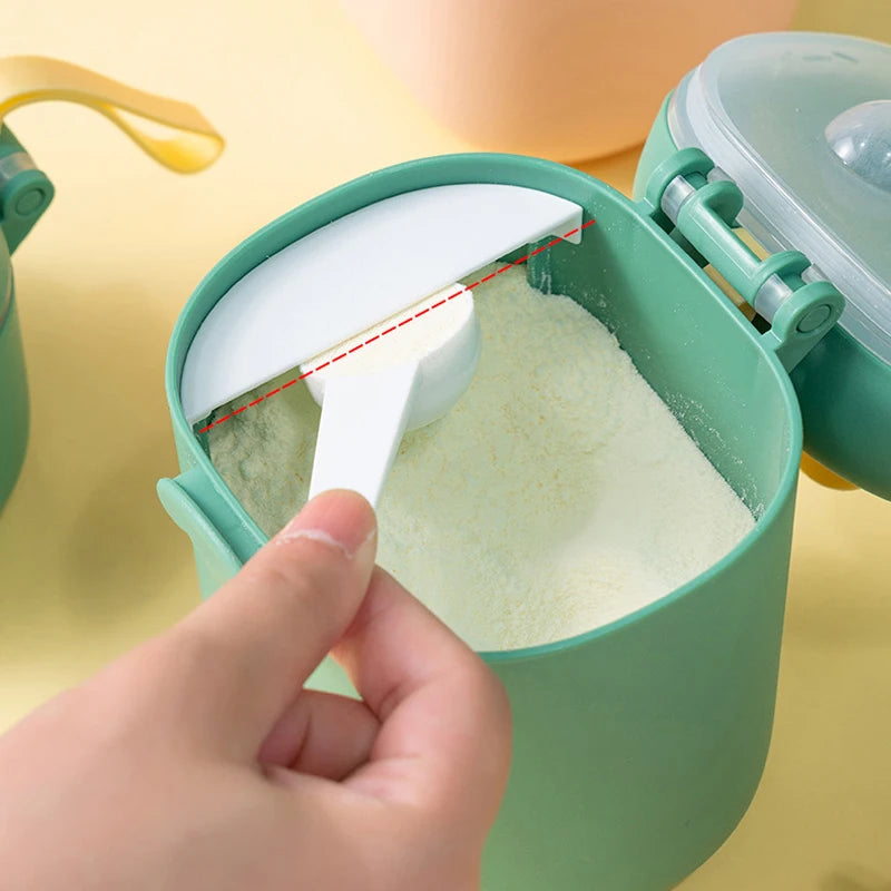 Powder Container Doser Milk Powder Baby For Storing Food Portable Feeding