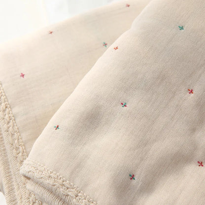 Organic Cotton Baby Blanket Stroller Kids Children Bedding Newborn Babies Accessories