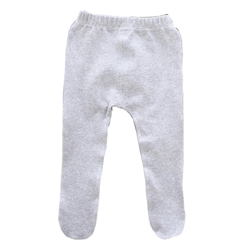 Baby footed pants winter girl&boy cotton Leggings  Elastic pants