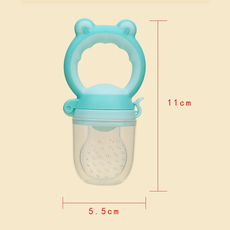 1Pcs Baby pacifier Fresh Food Nibbler Kids Fruit Feeder Nipples Feeding Safe