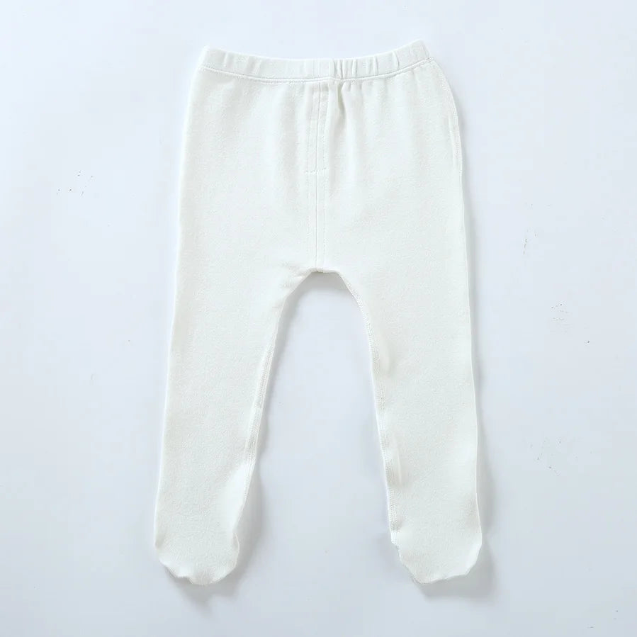 Baby footed pants winter girl&boy cotton Leggings  Elastic pants