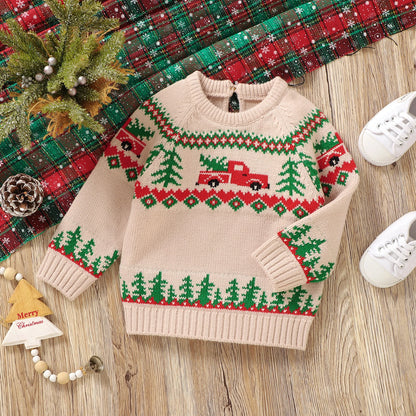 Christmas Baby Boys Girls Sweaters