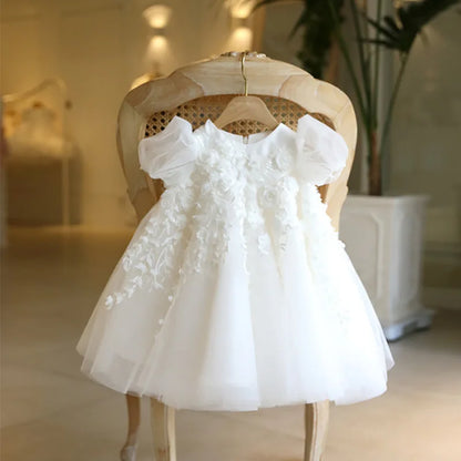 Infant Dress Gown Princess Elegant Children's Dress Girl Party Luxury Wedding Bridesmaid Prom Gown
