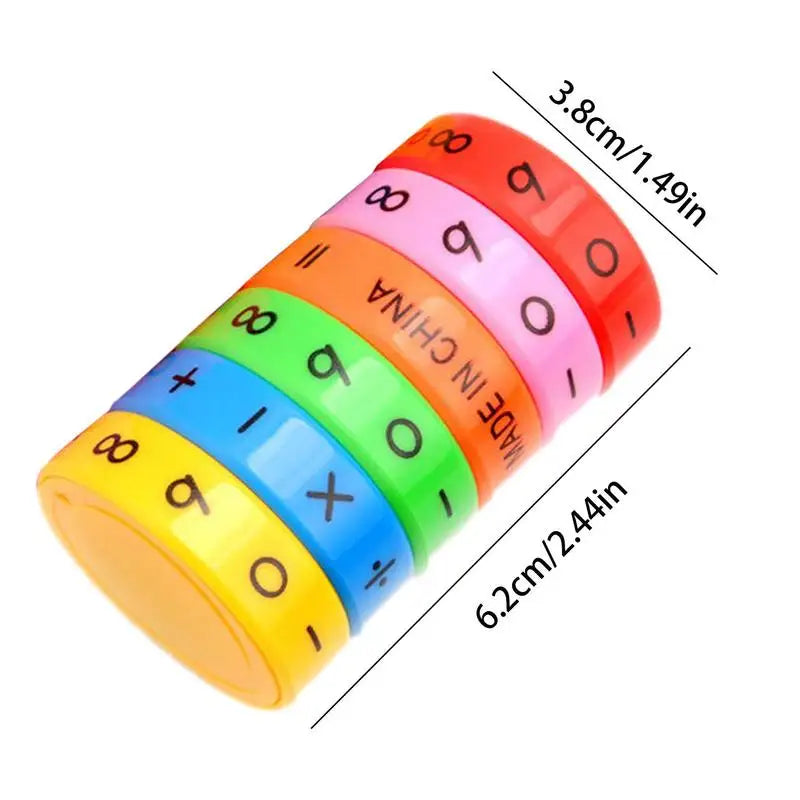 Montessori Preschool Puzzle Game Numbers and Symbols Math Skills Magnetic Block