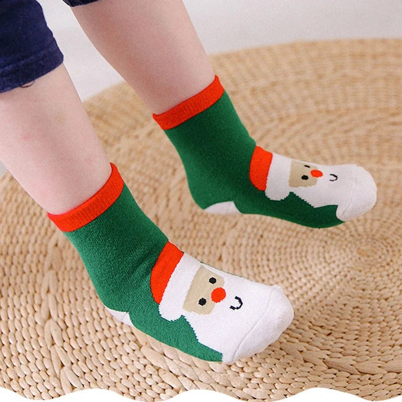 Children's Christmas Terry Socks