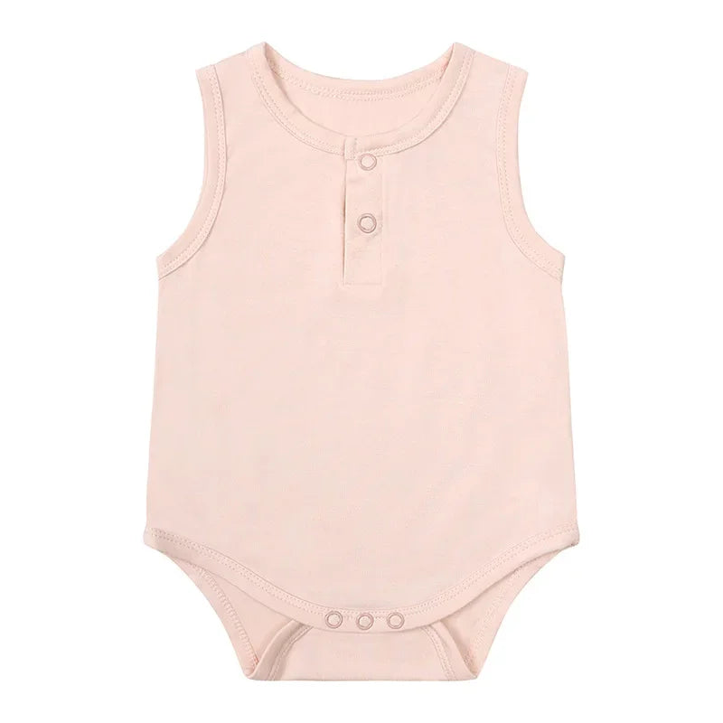 Newborn Boy Rompers Summer Bamboo Baby Girl Romper For 0-24 M One-pieces Infant Casual Bodysuit Clothes Costume Jumpsuits