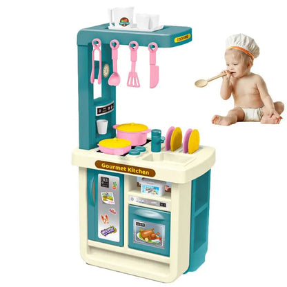 Kitchen Play Set Role Playing Game Cooking Playset interactive fun and Educational toy