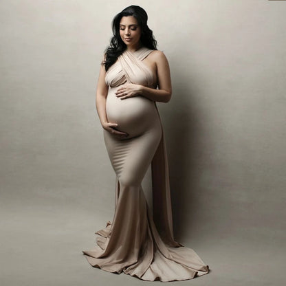 Maternity Dresses For Baby Showers Evening Dress Pregnant women Photography Gown