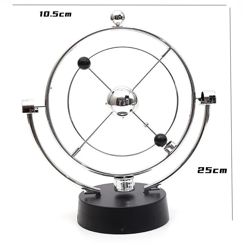 Magnetic Swing Kinetic Perpetual Motion Model Desk Decoration Balls Pendulum