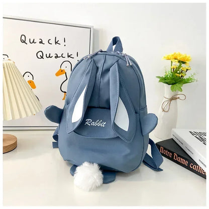 Children School Bags Bunny Portable Backpacks Kids Travel Rucksacks Backpack