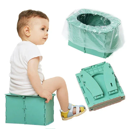 Baby Boy WC Toilet Seat Baby Girl Pot Toilet Bowl Foldable Potty Training Pot Outdoor