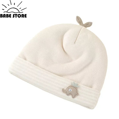 Baby Hats Newborn Beanie Winter Warm Thicker Cotton Soft Elastic Baby Cap