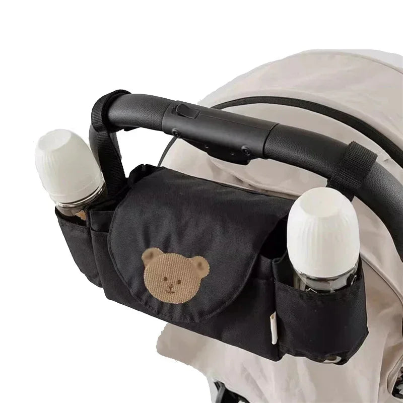 Baby Stroller Organizer Nappy Diaper Bags Carriage Cart Basket Hook Stroller