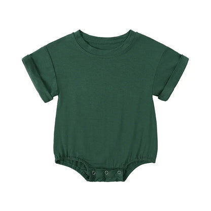 Newborn Boys Girls Clothing Casual Bamboo Fiber Rompers 3-24M Infnat Baby Jumpsuit