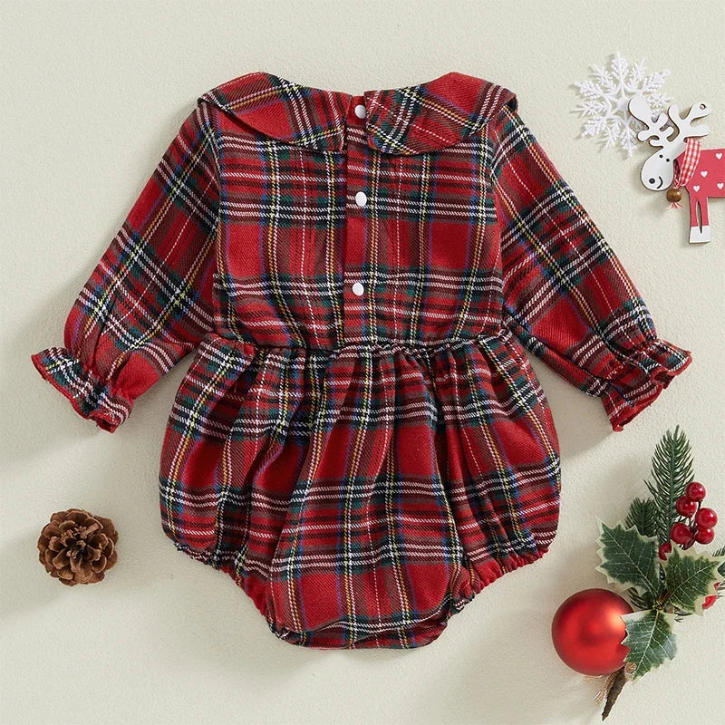 Baby Girls Christmas Jumpsuit 