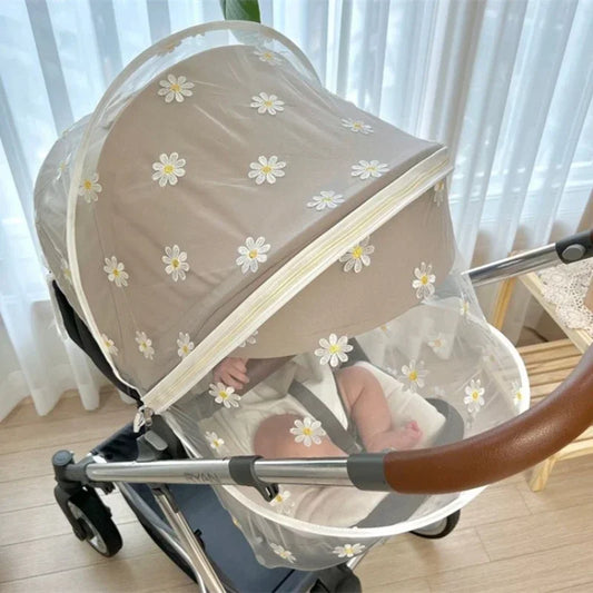 Baby Stroller Pushchair Mosquito Insect  Net Safe Infants Protection Mesh Stroller