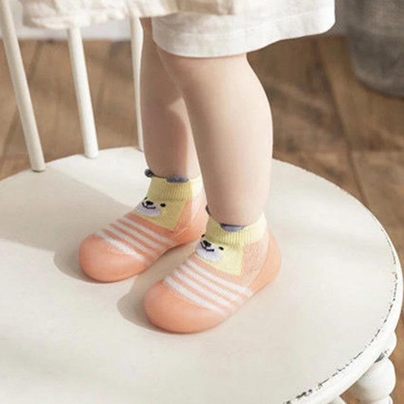 Baby Socks Shoes, Cute Cartoon Animal Non-slip Socks Soft Lightweight Floor Socks