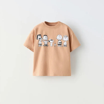 Children T-shirt Summer Clothing Cartoon Short-sleeved T Shirts