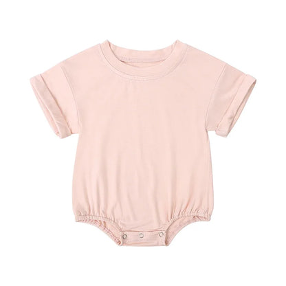 Newborn Boys Girls Clothing Casual Bamboo Fiber Rompers 3-24M Infnat Baby Jumpsuit
