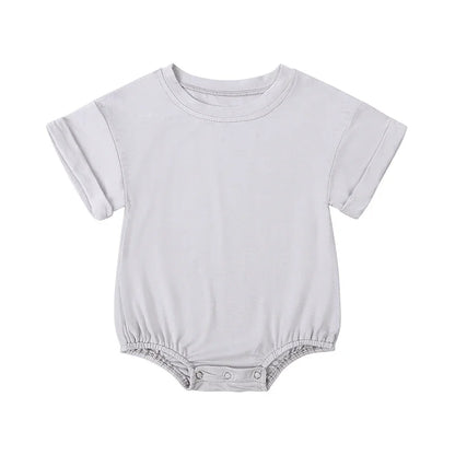 Newborn Boys Girls Clothing Casual Bamboo Fiber Rompers 3-24M Infnat Baby Jumpsuit
