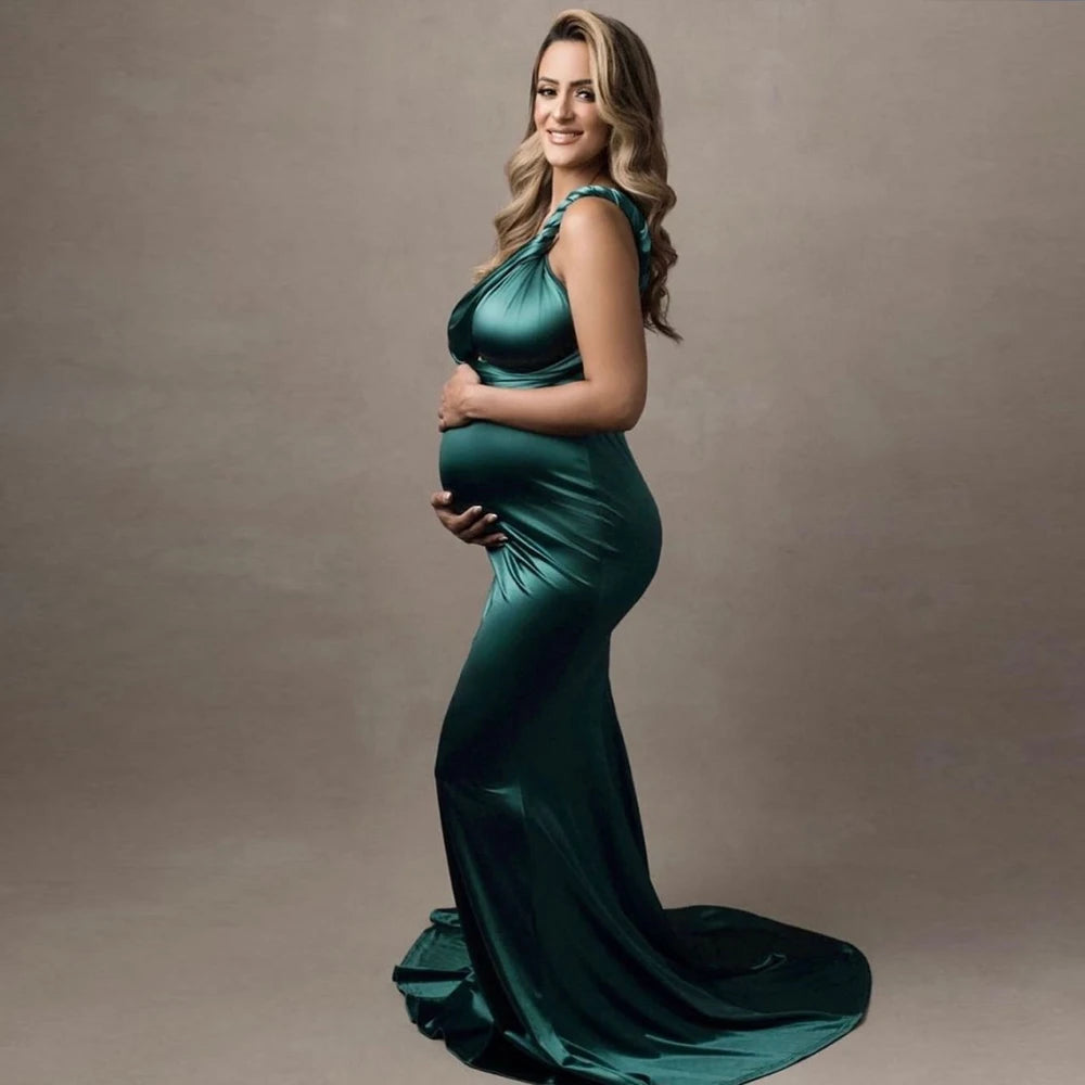 Maternity Dresses For Baby Showers Evening Dress Pregnant women Photography Gown