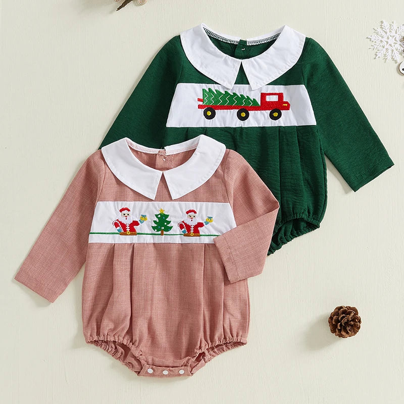 Baby Girls Christmas Romper