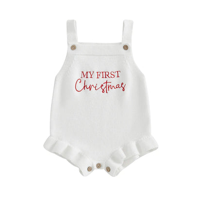 Baby Girl Knit Romper 