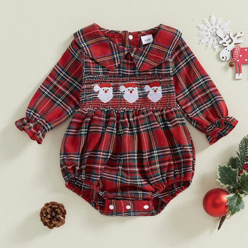 Baby Girls Christmas Jumpsuit 