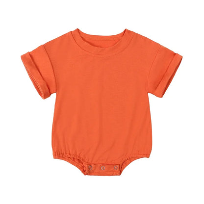 Newborn Boys Girls Clothing Casual Bamboo Fiber Rompers 3-24M Infnat Baby Jumpsuit