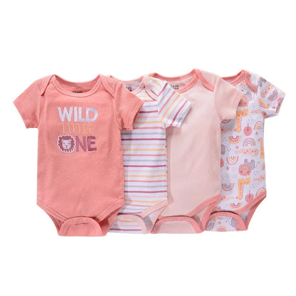 Baby Boy Girl Bodysuits Cute 100%Cotton Newborn Clothes