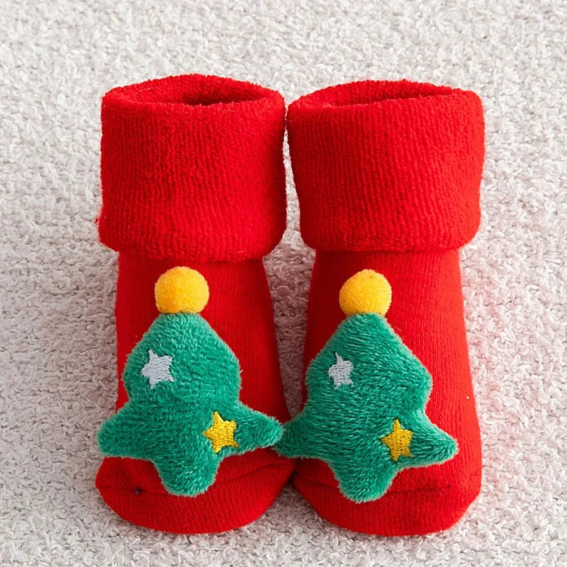 Baby Christmas Socks 