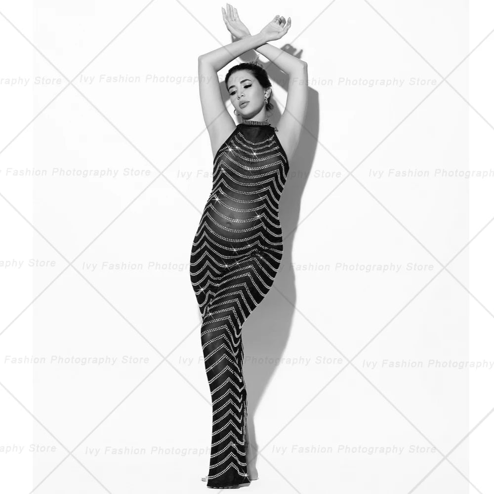 Sexy Maternity Photography Props Long Dress  Baby Showers Maxi Gown For Pregnant Women