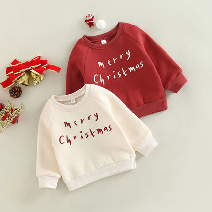 Boys Girls Christmas Sweatshirts 