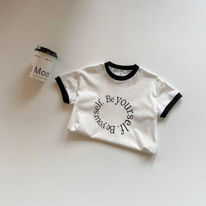 Baby Cotton Tops Fashion Boy Tshirt Kid Clothes