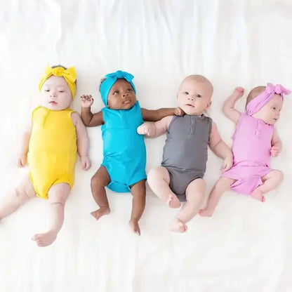 Newborn Boy Rompers Summer Bamboo Baby Girl Romper For 0-24 M One-pieces Infant Casual Bodysuit Clothes Costume Jumpsuits