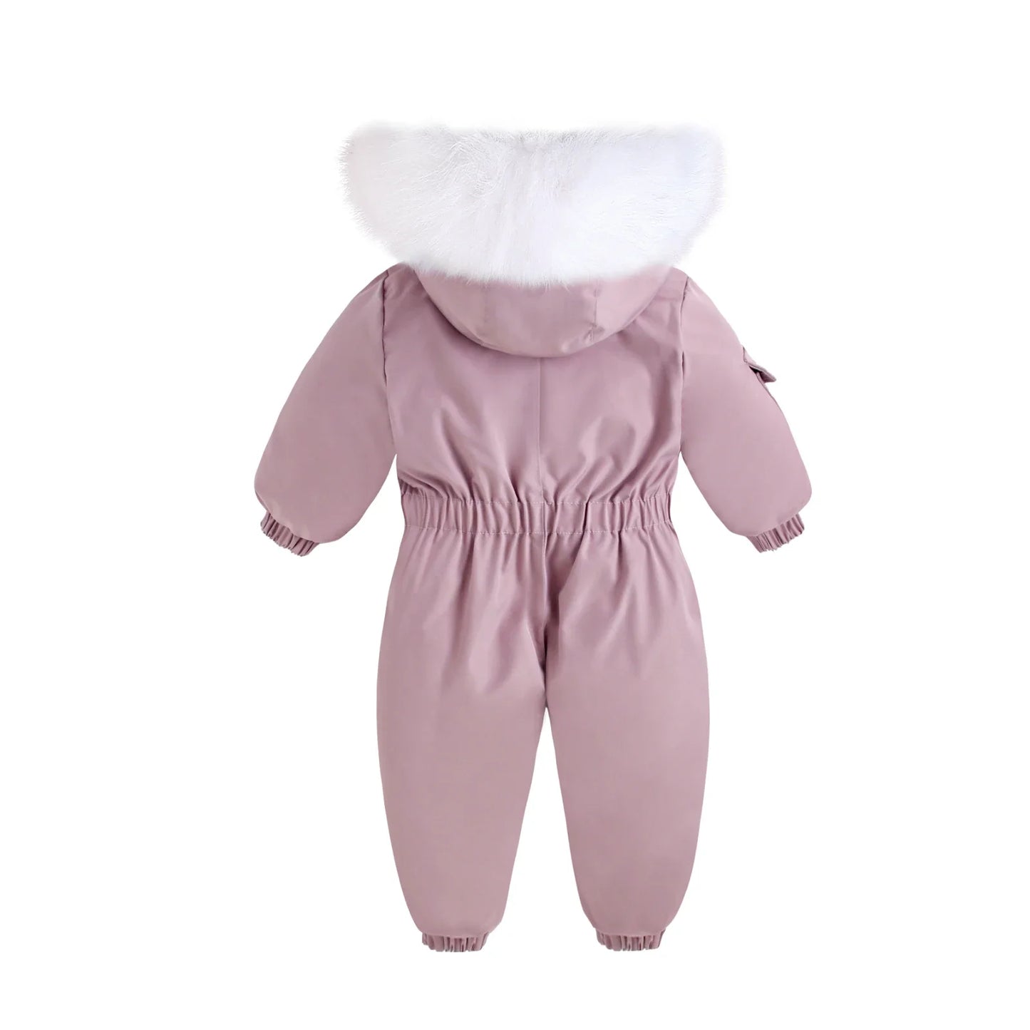 Winter Baby overcoat Jumpsuit Warm Ski Suit Plus Velvet coat toddler boy girl Clothes