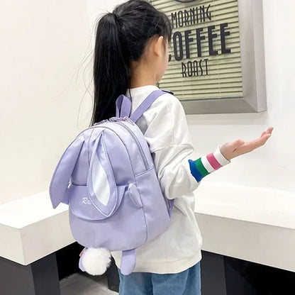 Children School Bags Bunny Portable Backpacks Kids Travel Rucksacks Backpack