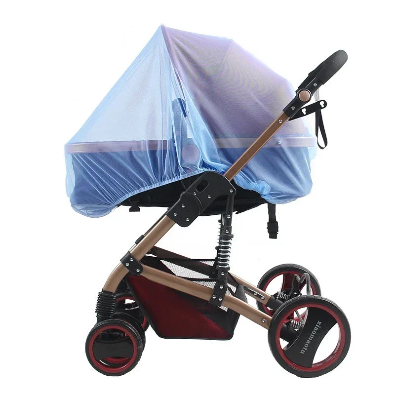 children's crib summer mesh carriage full cover mosquito net baby stroller trolley