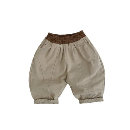 Children Casual Pants Autumn New Baby Girls Solid Loose Harem Pants