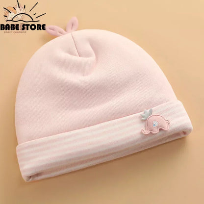 Baby Hats Newborn Beanie Winter Warm Thicker Cotton Soft Elastic Baby Cap