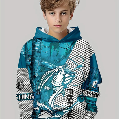 Boys Hoodies Long Sleeve Creative 3D Print Kids Spring Fall Clothes