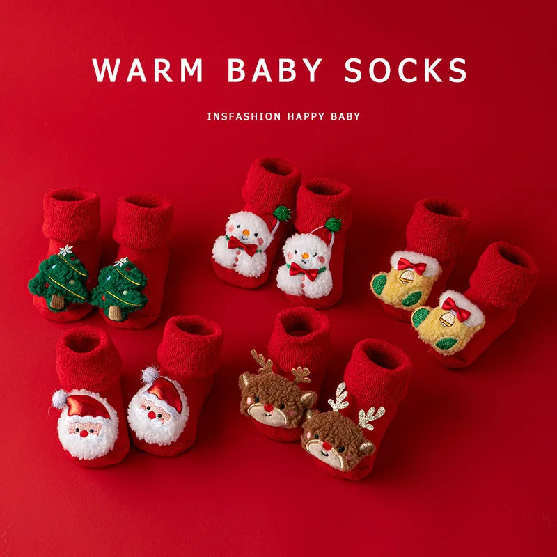 Newborn Cotton Winter Autumn Baby Girls Boys Kids Socks