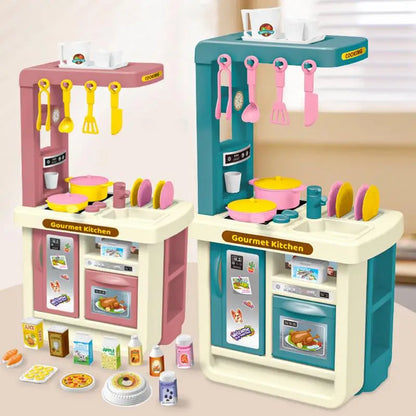 Kitchen Play Set Role Playing Game Cooking Playset interactive fun and Educational toy