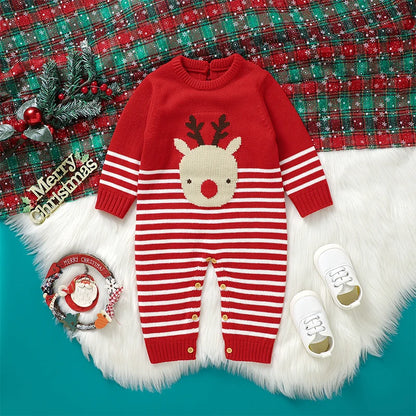 Christmas Sweater Rompers 