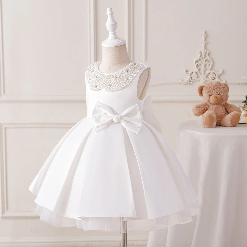 Birthday Dress For Baby Girl Clothes Beading Princess Dress Girls Dresses