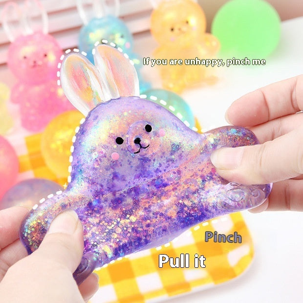 Creative Malt Sugar Rabbit Cartoon Slow Rebound Stress Relief Toy